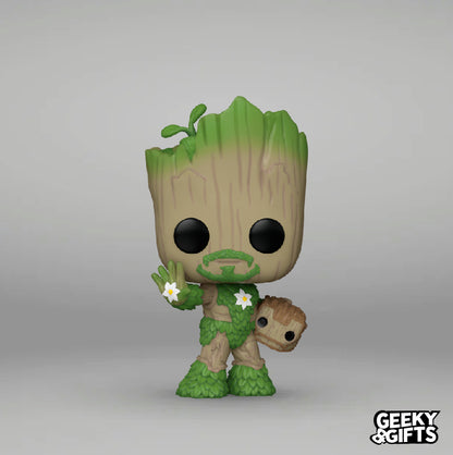 Funko Pop Marvel: We are Groot - Groot as Iron Man 1393