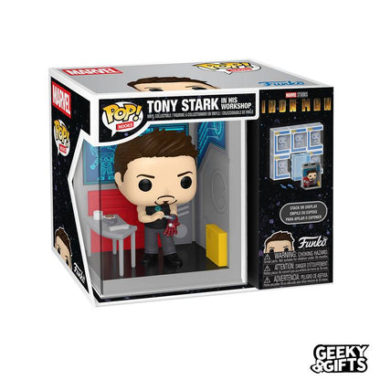 Preventa Funko Pop Nooks: Marvel - Tony Stark in his Workshop