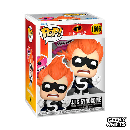 Preventa Funko Pop Premium: Los Increibles - Jack Jack y Syndrome 1506