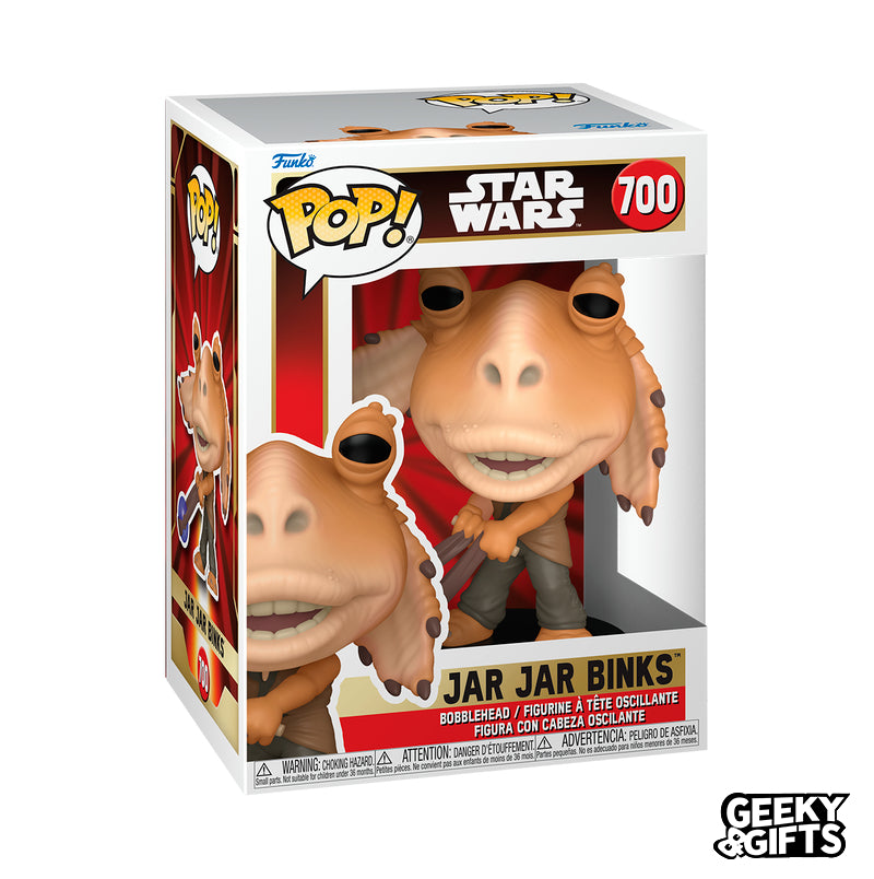 Funko Pop Star Wars: La Amenaza Fantasma - Jar Jar Binks 700