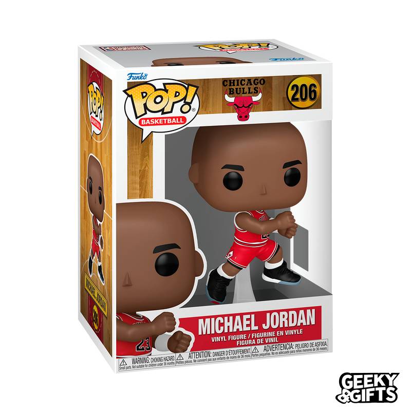 Funko Pop NBA: Chicago Bulls - Michael Jordan 89 El tiro 206