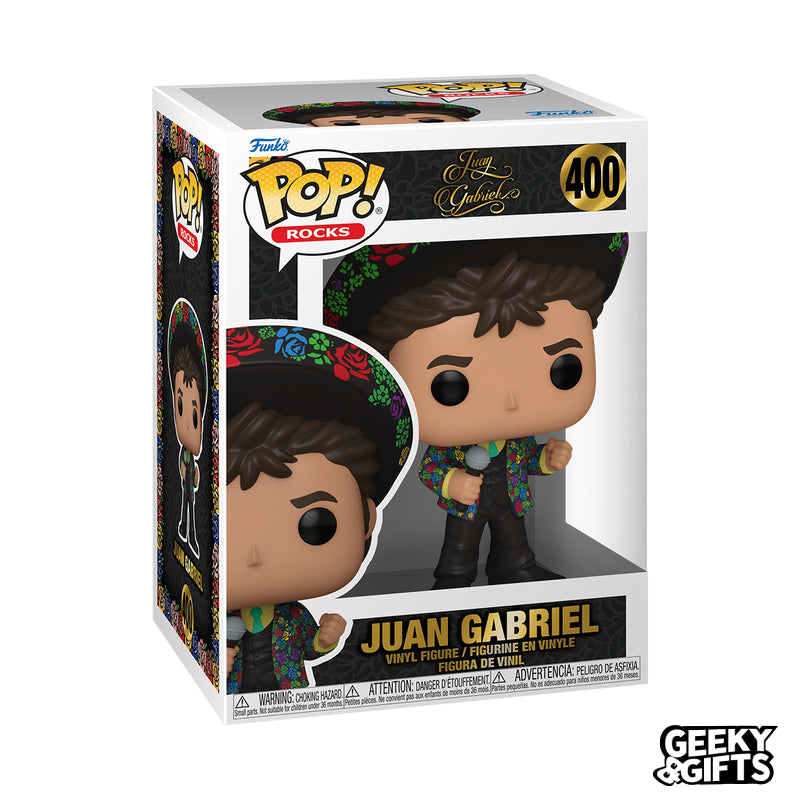 Preventa Funko Pop Rocks: Juan Gabriel - Juan Gabriel Floral Mariachi 400