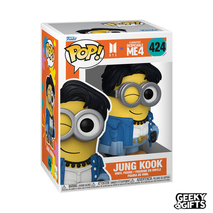 Preventa Funko Pop Rocks: BTS X Minions - Jung Kook 424