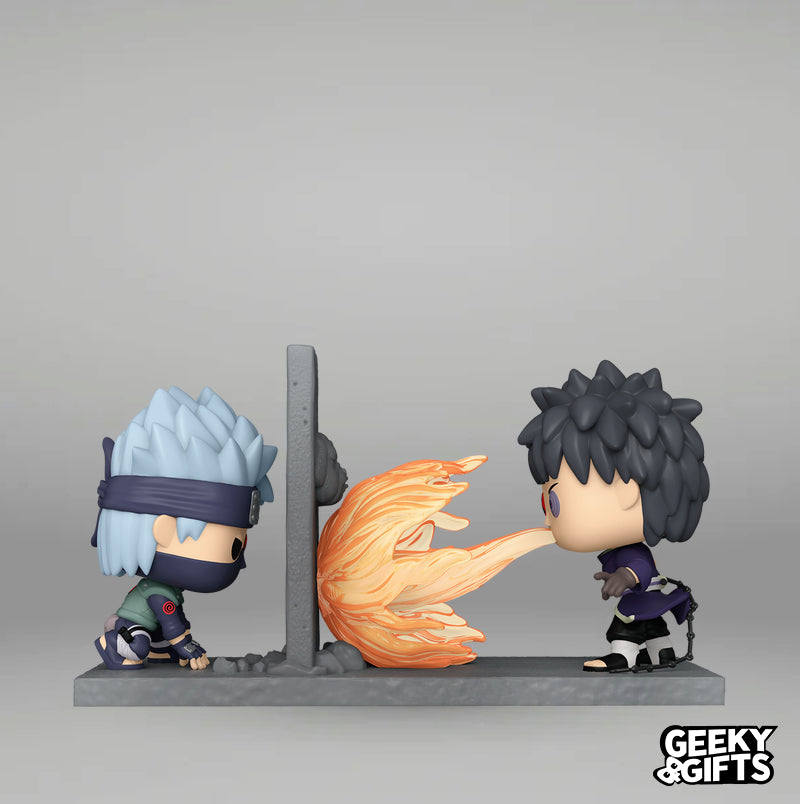 Funko Pop Moment: Naruto - Kakashi vs Obito 1618