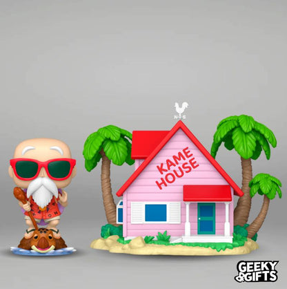 Preventa Funko Pop Town: Dragon Ball - Kame House con Maestro Roshi 46