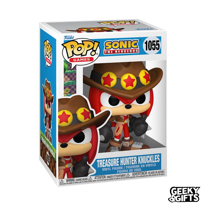 Preventa Funko Pop Games: Sonic The Hedgehog - Treasure Hunter Knucles 1055