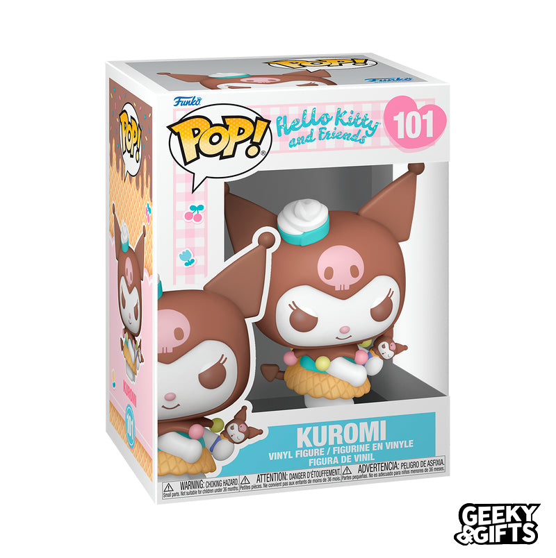 Preventa Funko Pop Sanrio: Hello Kitty and Friends - Kuromi Ice Cream 101