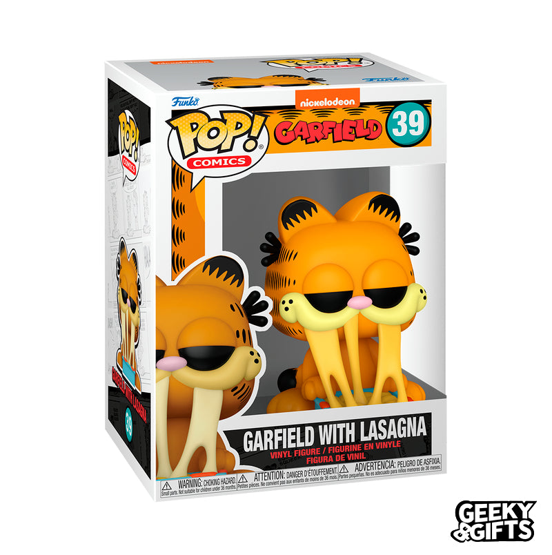 Preventa Funko Pop Comics: Garfield - Garfield with Lasagna 39