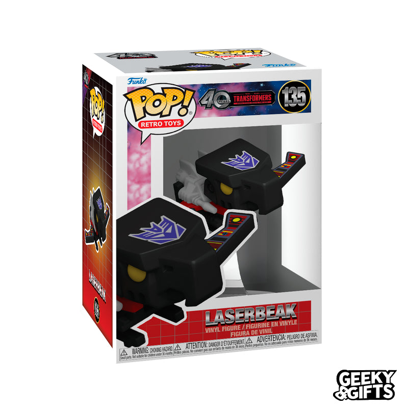 Preventa Funko Pop Retro Toys: Transformers - Laserbeak 135