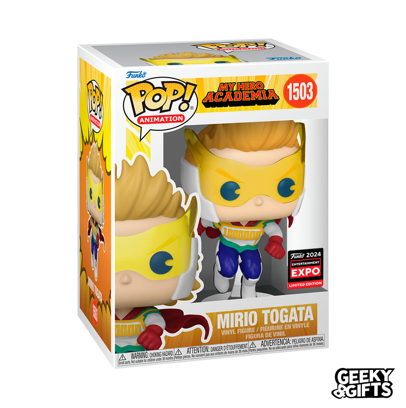 Funko Pop Animation: My Hero Academia - Mirio Togata 1503 Convention Exclusive