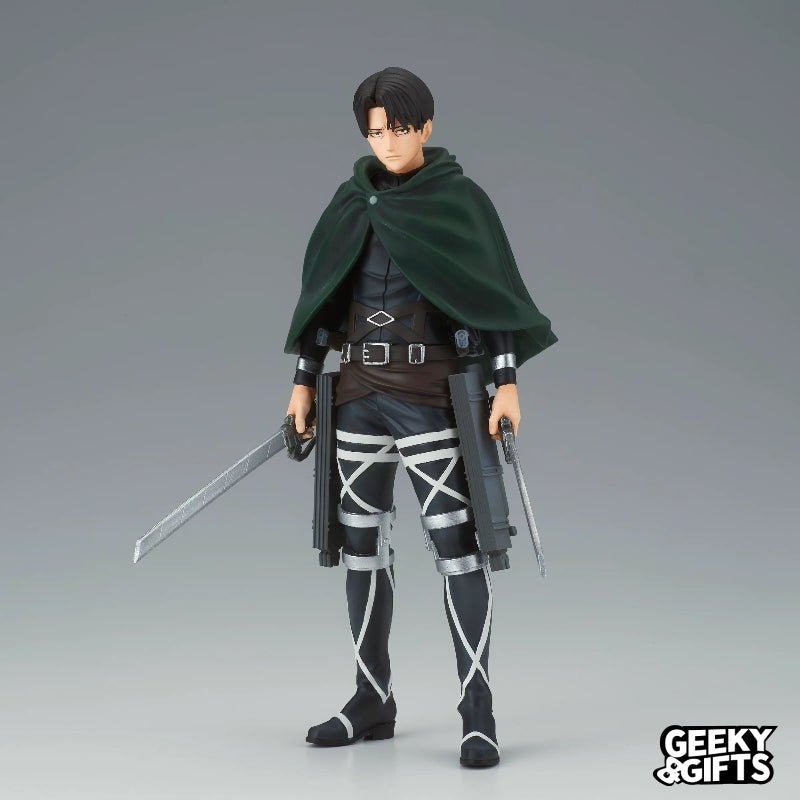 Banpresto: Attack on Titan - Levi con Espadas Special