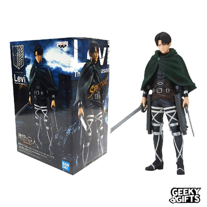 Banpresto: Attack on Titan - Levi con Espadas Special