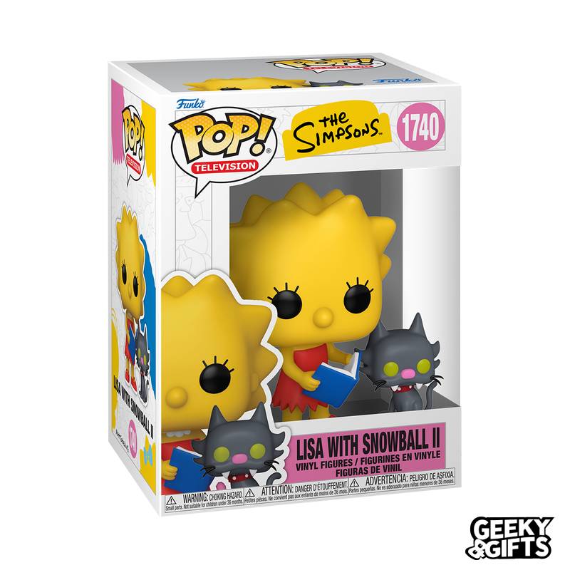 Preventa Funko Pop Television: The Simpsons - Lisa con Snowball II 1740