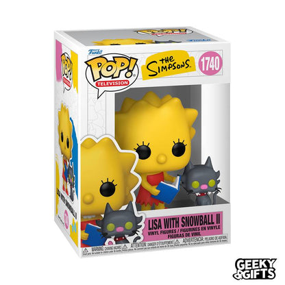 Preventa Funko Pop Television: The Simpsons - Lisa con Snowball II 1740