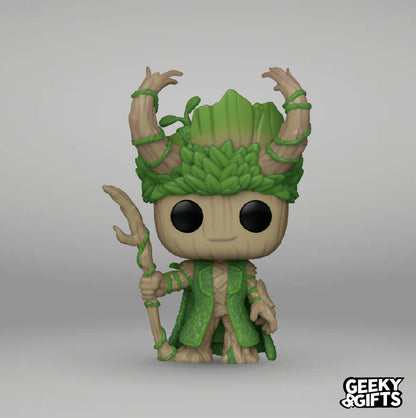 Funko Pop Marvel: We are Groot - Groot as Loki 1394