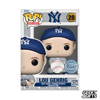 Funko Pop Sports Legends: Yankees - Lou Gehrig 20 Special Edition