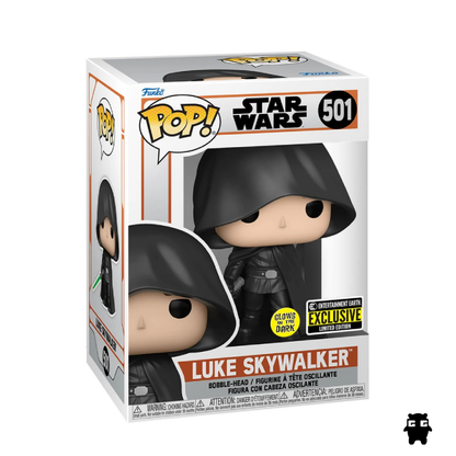 Funko Pop Star Wars: The Mandaloria - Luke Skywalker 501 - Glows In The Dark