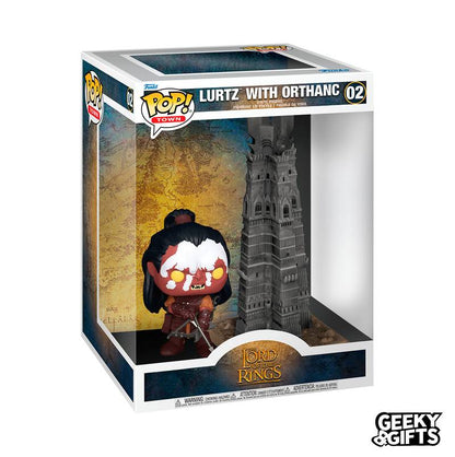 Preventa Funko Pop Town: The Lord Of The Rings - Lurtz with Orthanc 02