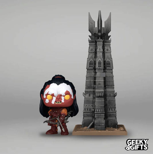 Preventa Funko Pop Town: The Lord Of The Rings - Lurtz with Orthanc 02
