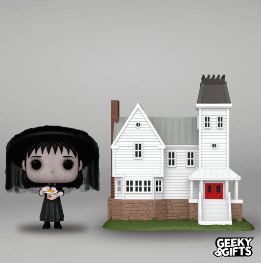 Preventa Funko Pop Town: Beetlejuice - Lydia Deetz with Maitland House 47
