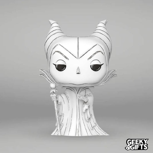Preventa Funko Pop Disney: Sketch - Maleficent 1648