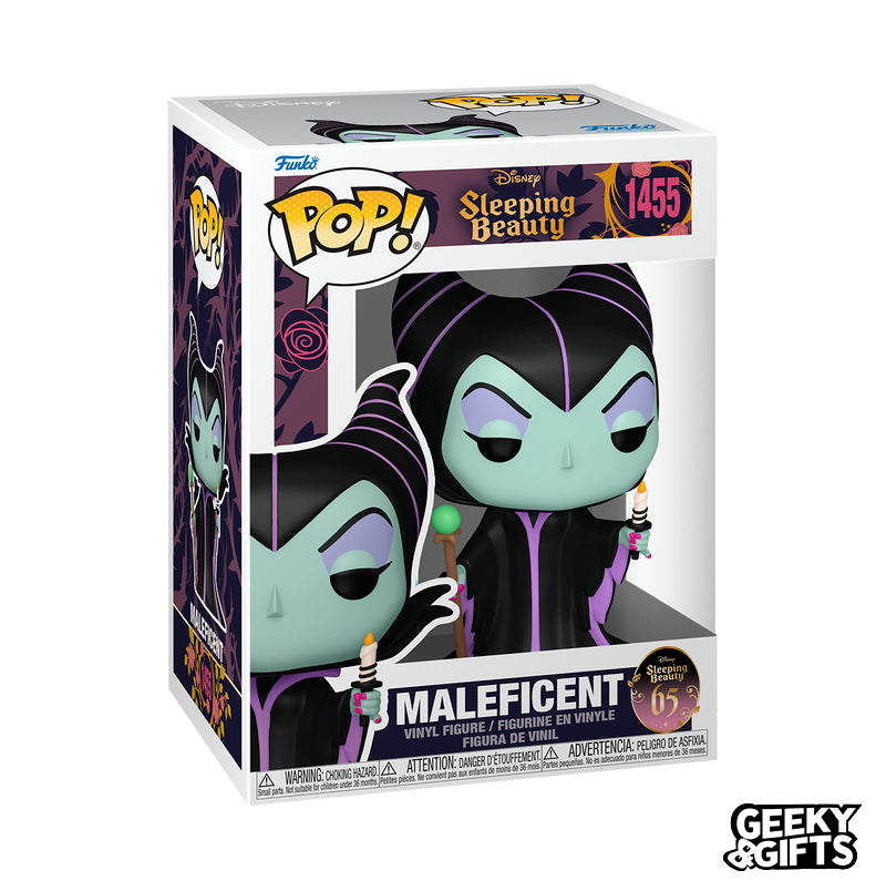 Funko Pop Disney: La Bella Durmiente - Malefica con vela 1455