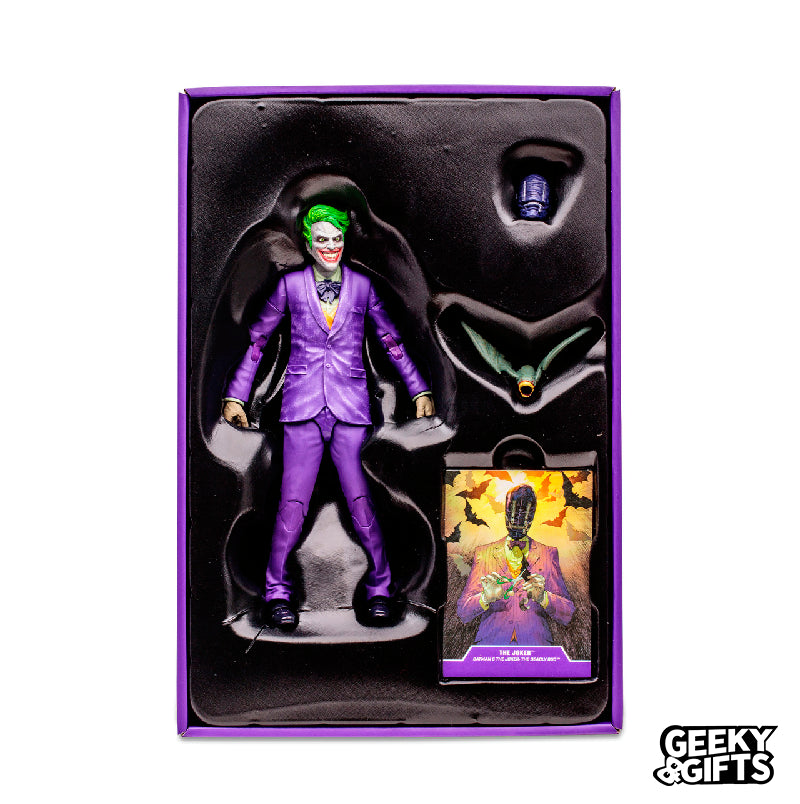 McFarlane DC Multiverse: Batman and The Joker The Deadly Duo - The Joker Gold Label