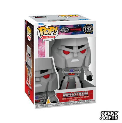 Funko Pop Retro Toys: Transformers - Megatron 132