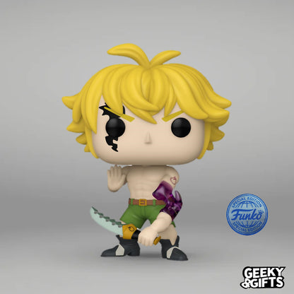 Funko Pop Animation: The Seven Deadly Sins - Meliodas Demon Mode 1344 Special Edition