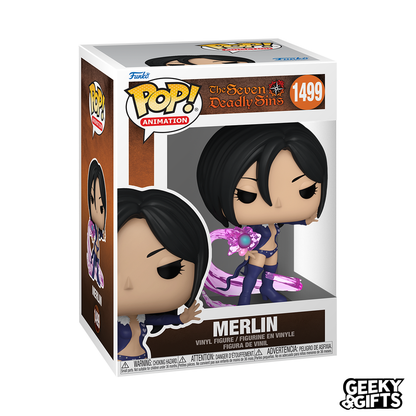 Funko Pop Animation: Los 7 Pecados Capitales - Merlin 1499