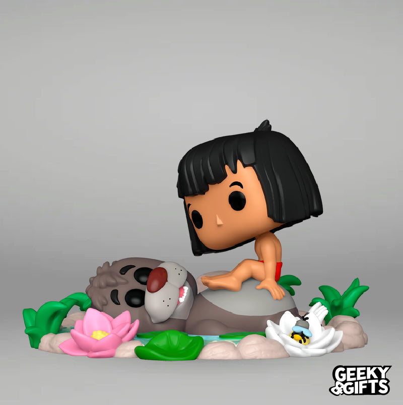 Funko Pop Moment: El Libro de la Selva - Baloo y Mowgli 1490