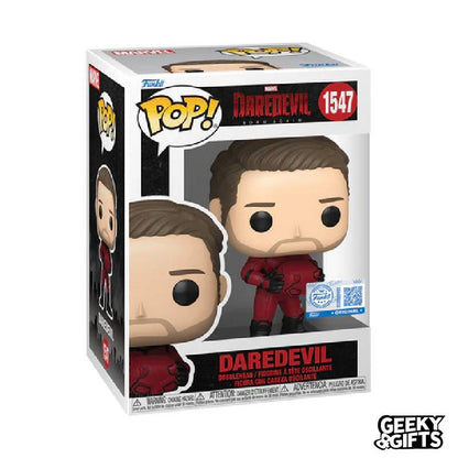 Funko Pop Marvel: Daredevil Born Again - Daredevil Unmasked 1547 Special Edition