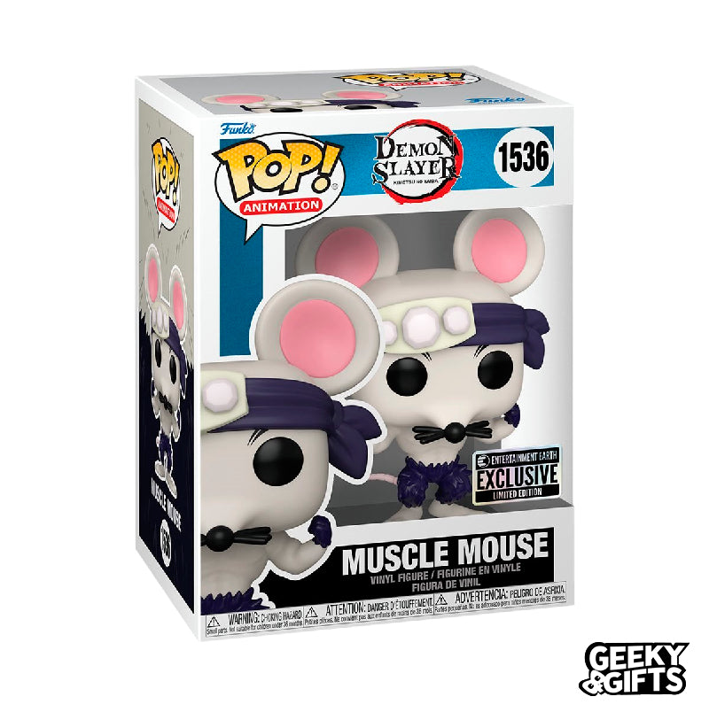 Funko Pop Animation: Demon Slayer - Muscle Mouse 1536 Exclusivo