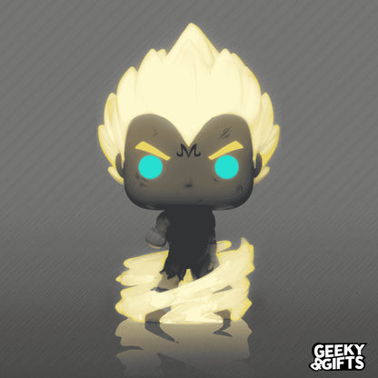 Funko Pop and Tee Dragon Ball Z Majin Vegeta Glows in the Dark