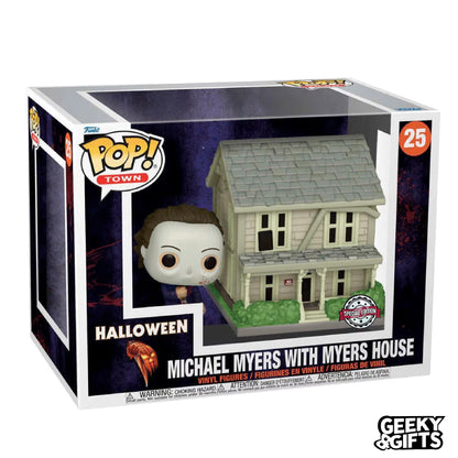 Funko Pop Town: Halloween - Michael Myers with Myers House 25