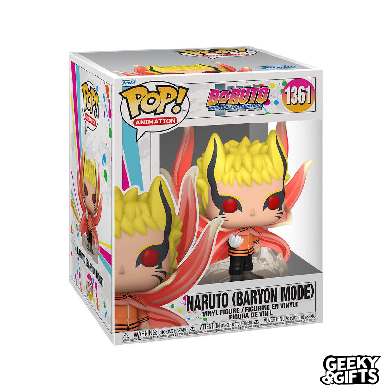 Funko Pop Super Boruto Naruto Baryon Mode 1361