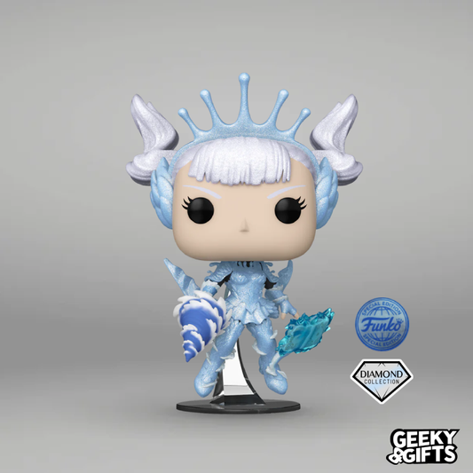 Funko Pop Animation Black Clover Noelle Valkyrie Armor 1421 Glitter Special Edition