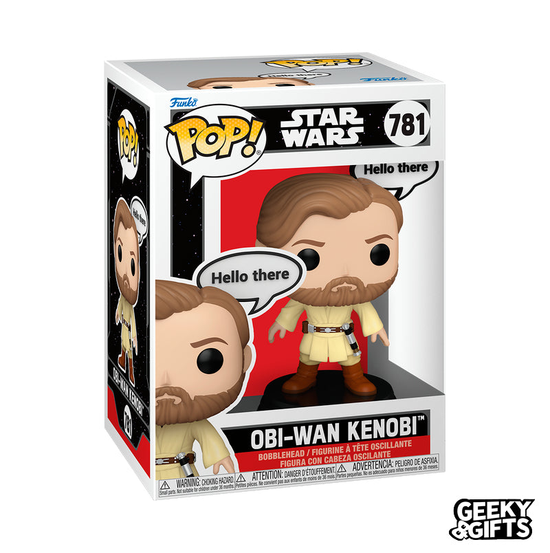 Funko Pop Star Wars: Sayings - Obi Wan Kenobi Hello There 781