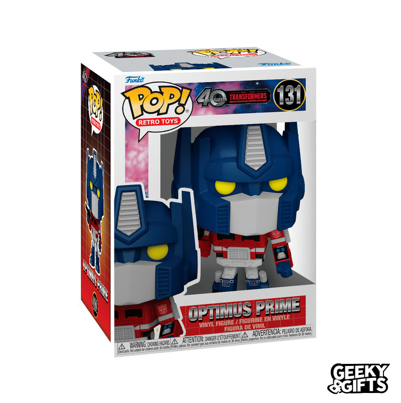 Funko Pop Retro Toys: Transformers - Optimus Prime 131