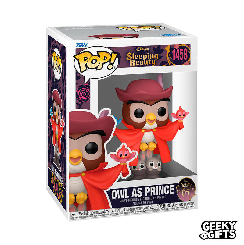 Funko Pop Disney: La Bella Durmiente - Buho como Principe 1458