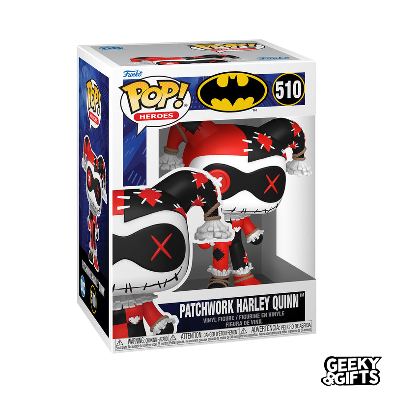 Preventa Funko Pop Heroes: Batman - Patchwork Harley Quinn 510