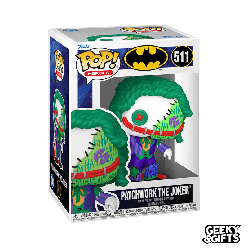 Preventa Funko Pop Heroes: Batman - Patchwork The Joker 511