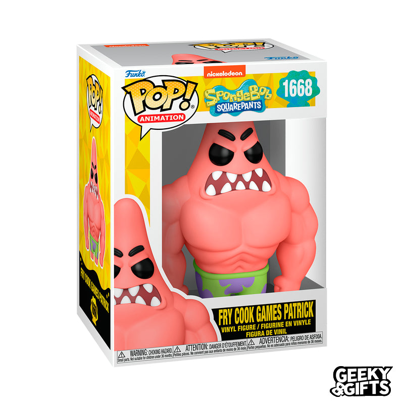 Preventa Funko Pop Animation: Bob Esponja - Patricio Musculoso 1668