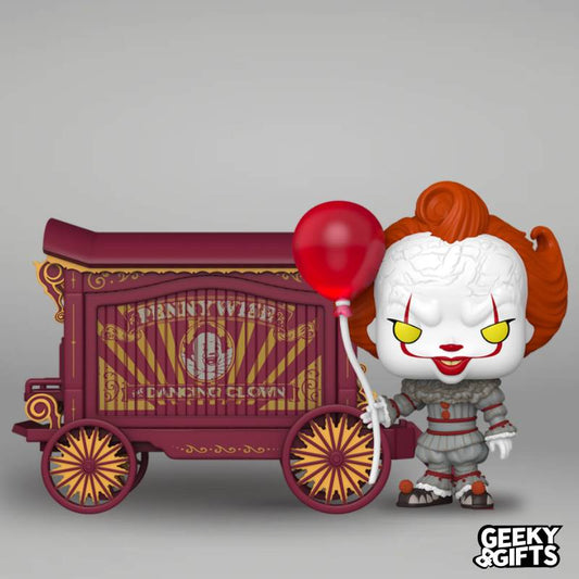 Preventa Funko Pop Town: IT Welcome to Derry - Pennywise and Wagon 49
