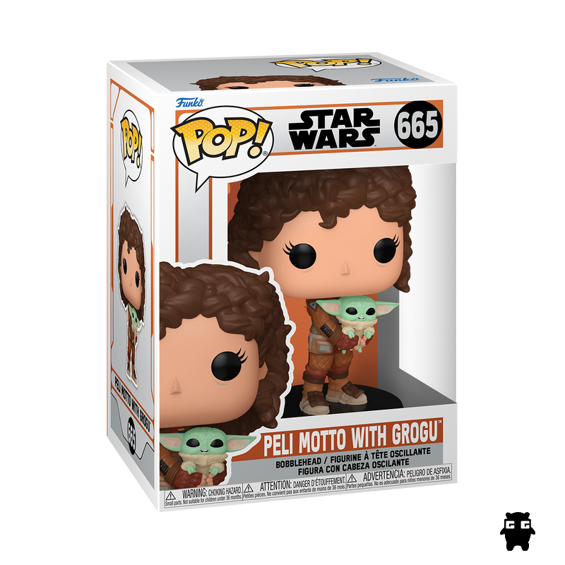 Funko Pop Star Wars: The Mandalorian - Peli Motto With Grogu 665