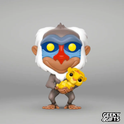 Funko Pop Disney: El rey Leon - Rafiki con Simba 301