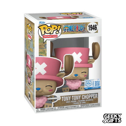 Funko Pop Animation: One Piece - Tony Tony Chopper con Algodon de azucar 1946