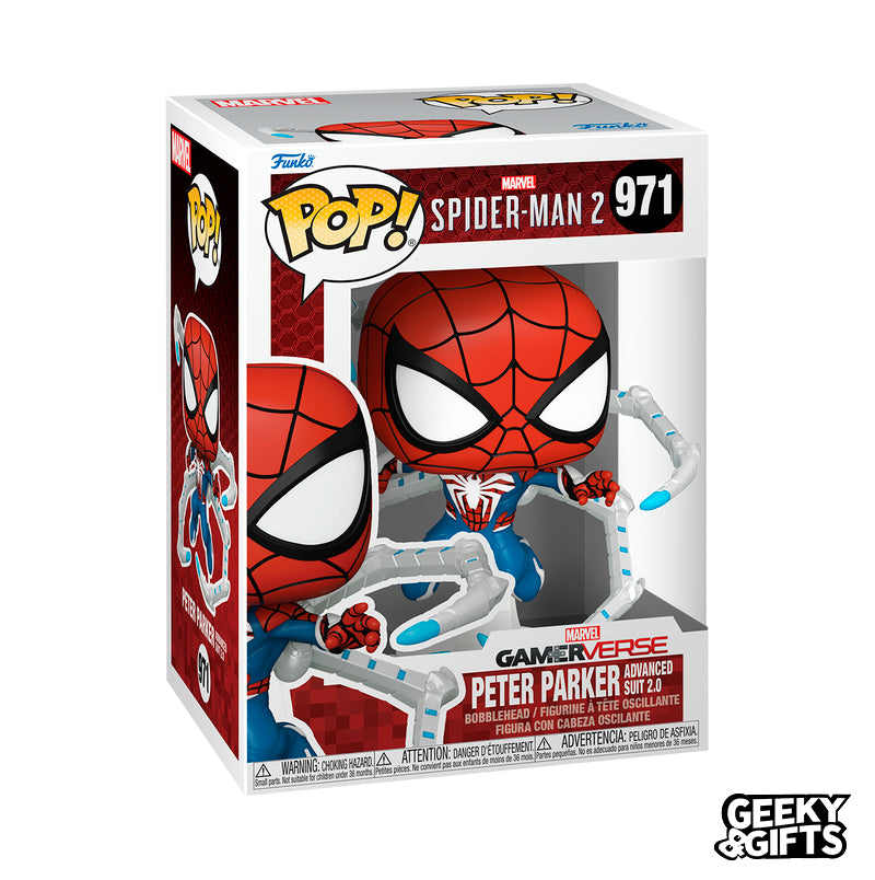 Funko Pop Games: SpiderMan 2 - Peter Parker Advanced Suit 971