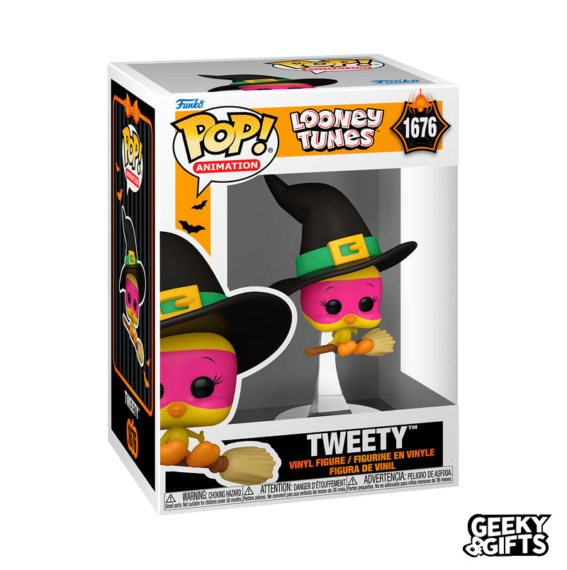 Funko Pop Animation: Looney Tunes - Piolin con Disfraz de Bruja 1676