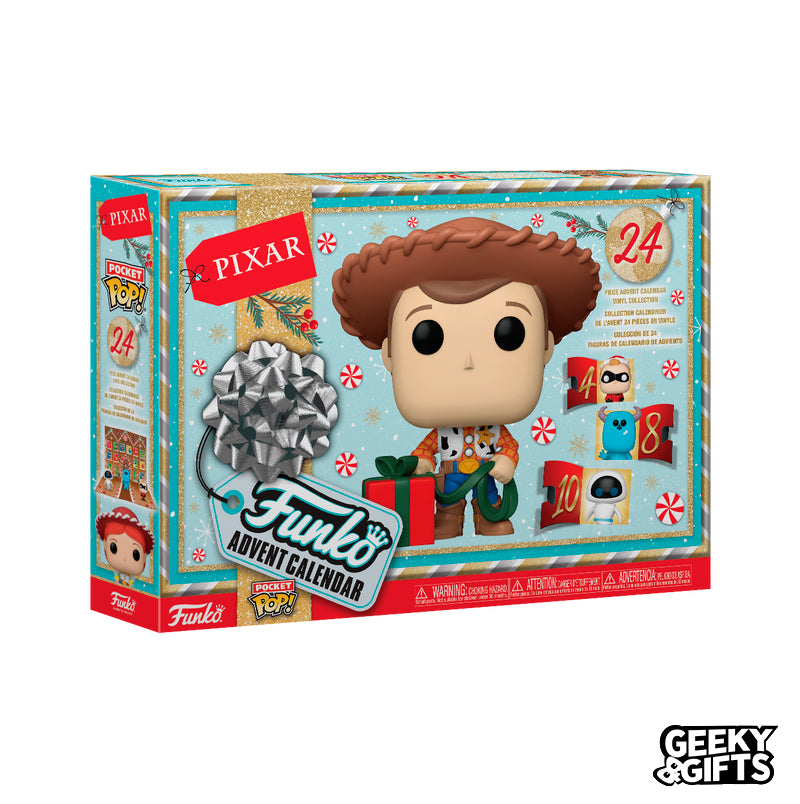 Preventa Funko Pop Calendario de Adviento: Disney - Pixar 24 Dias Navidad 2024